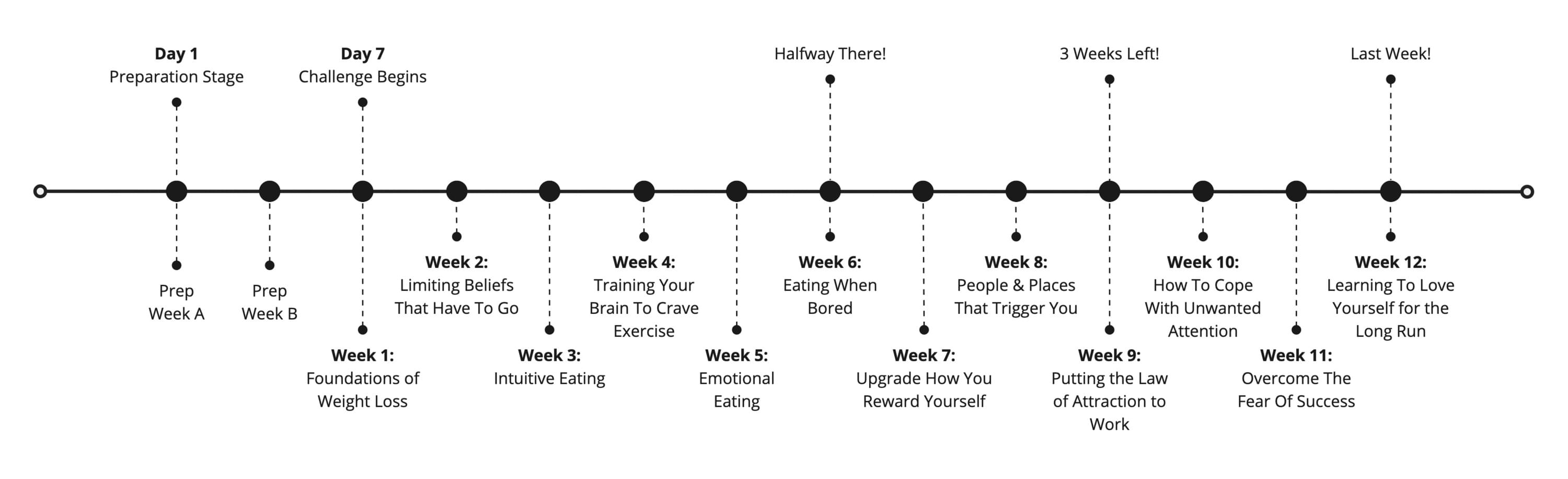 90 Day ChallengeTimeline